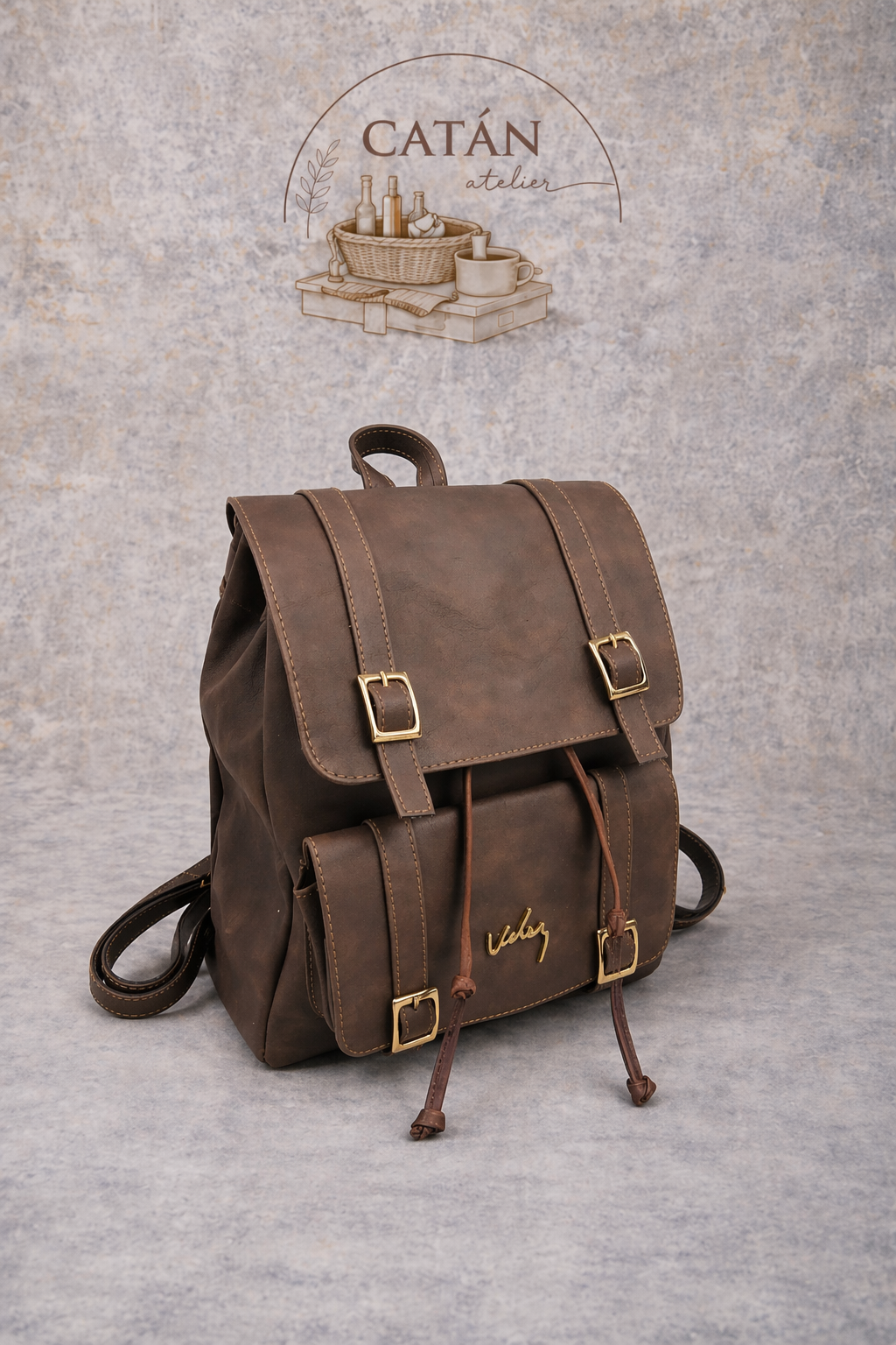 Bolso Morral Elegante en Cuero Sintético Dacota