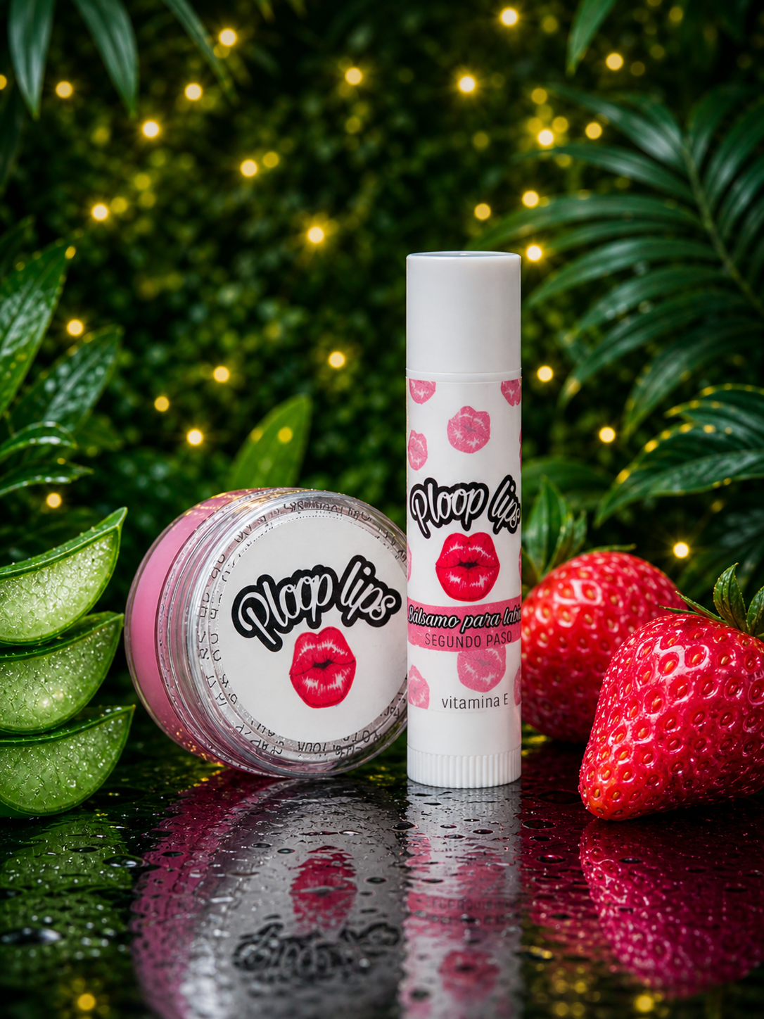 Kit Ploop Lips Exfoliante y Voluminizador Labial