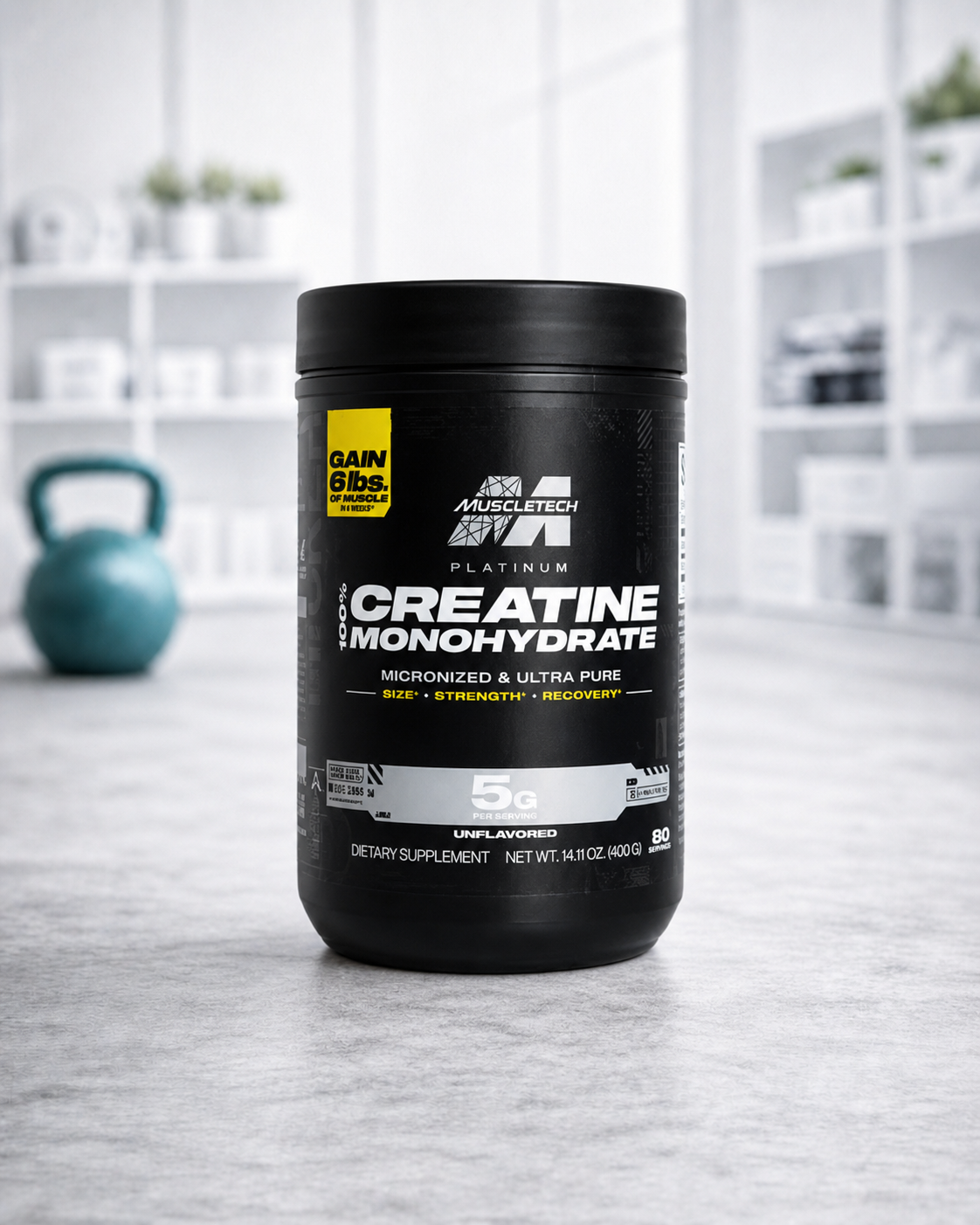 CREATINA PLATINUM 400GR - MUSCLETECH