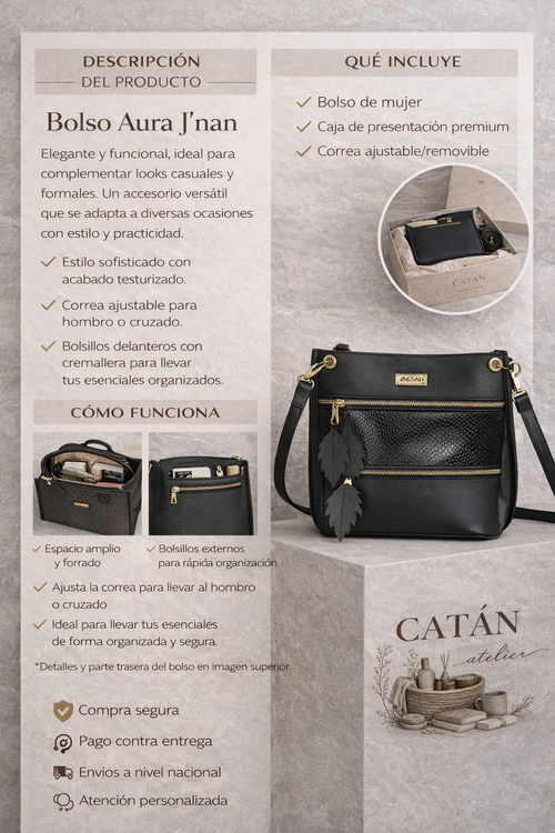 Bolso Aura J’nan - Colección Premium