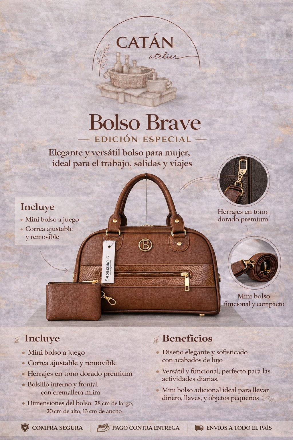 Bolso Brave - EDICIÓN ESPECIAL