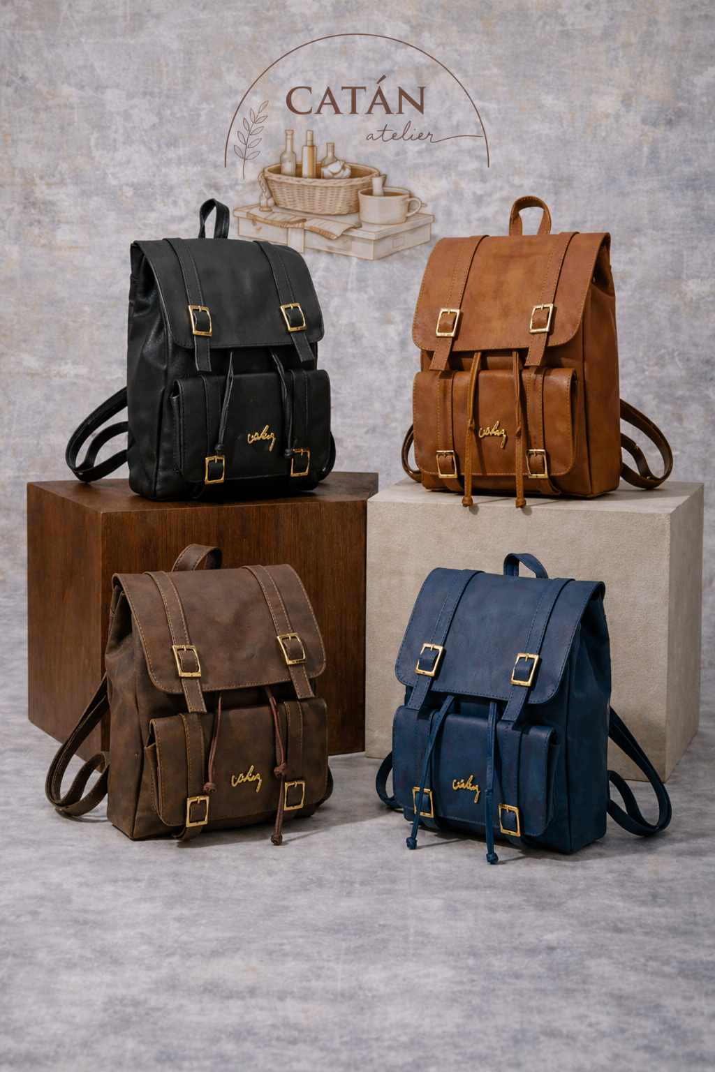 Bolso Morral Elegante en Cuero Sintético Dacota
