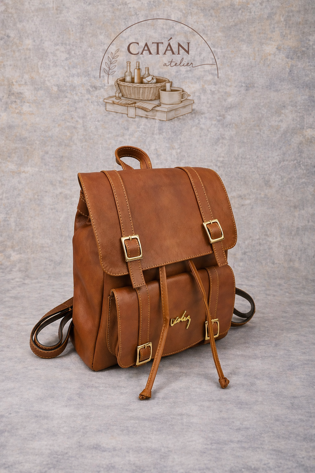 Bolso Morral Elegante en Cuero Sintético Dacota