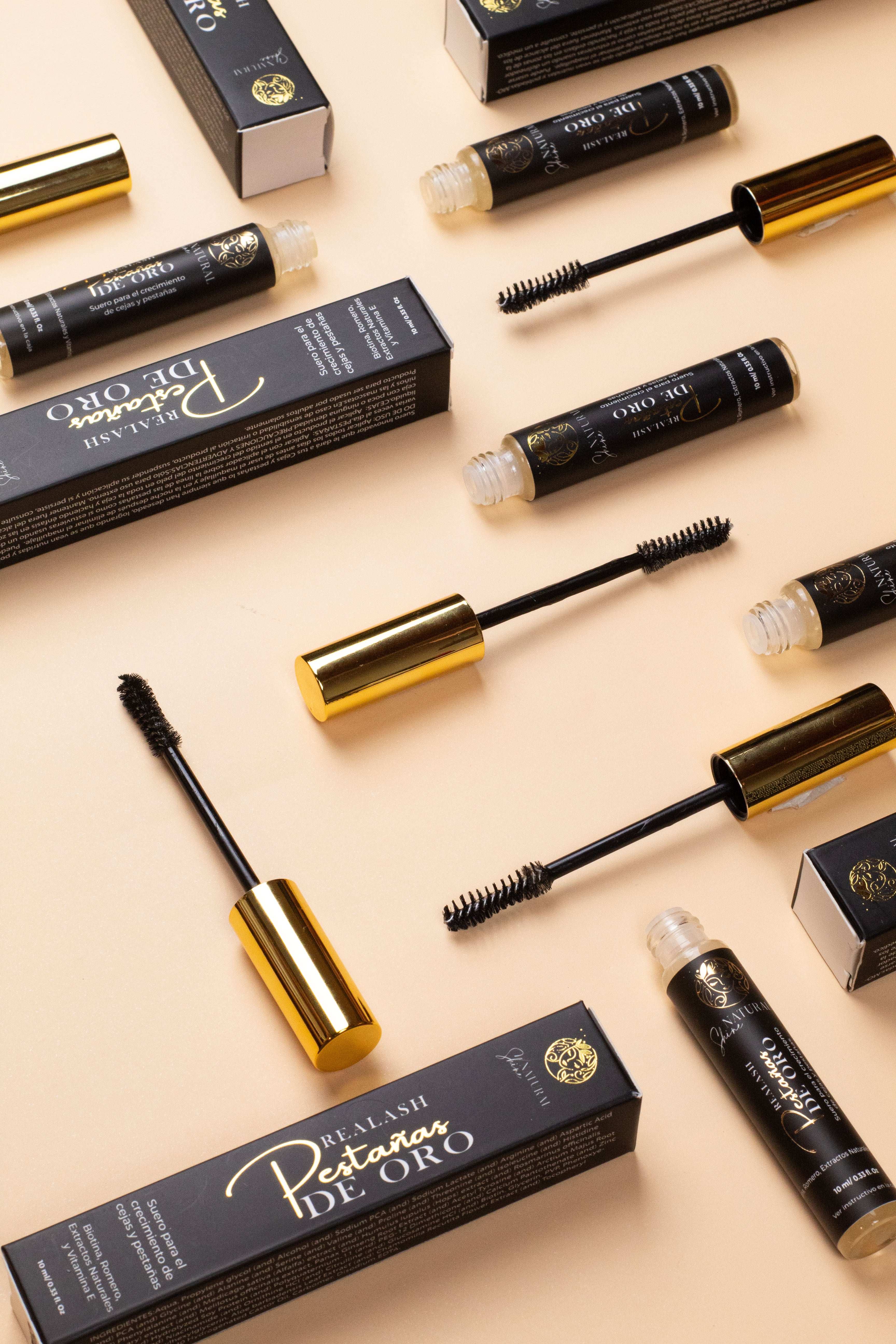 Realash Pestañas de Oro | Sérum para Pestañas y Cejas
