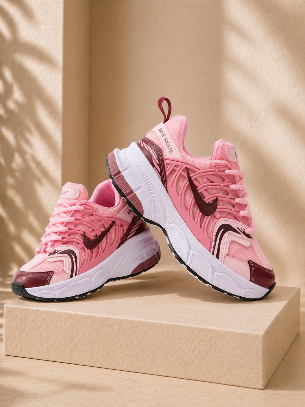 Tenis Deportivos Rosado Skate para Dama